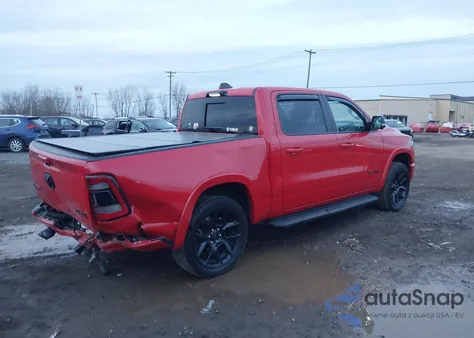 2021 Ram 1500 Laramie 4X4 5'7 Box из США, поврежденный, VIN 1C6SRFJT0MN657522